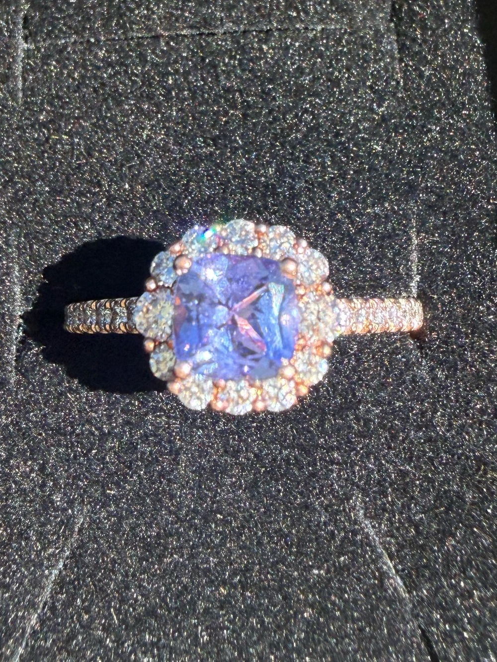 Amethyst ring size 5